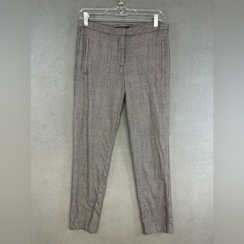 Women’s Theory Maple Flannel Treeca Pants Sz. 4
